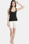Bleeding Heart Cotton Camisole (Pack of 2) - Black Blue — thumbnail 7